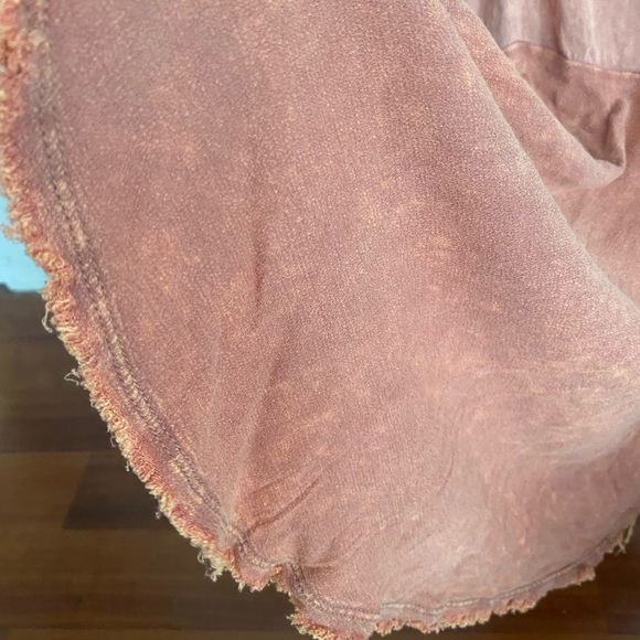 Altar’d State Burnt Orange Distressed Tank Small - Picture 4 of 5